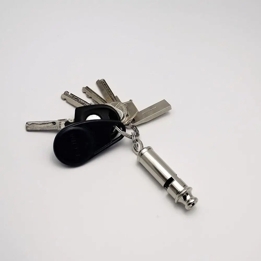 Description Picture 4 of itemMetal Whistle Referee Sport Rugby Party Training School Soccer Football Basketball Cheerleaders Cheer Stainless Steel With Rope