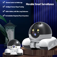 Indoor Security Camera 2MP Double Lens 5200mAh Rechargeable Battery APP Remote Control Pet Robot Camera for Home for Cats Dogs - Image 3