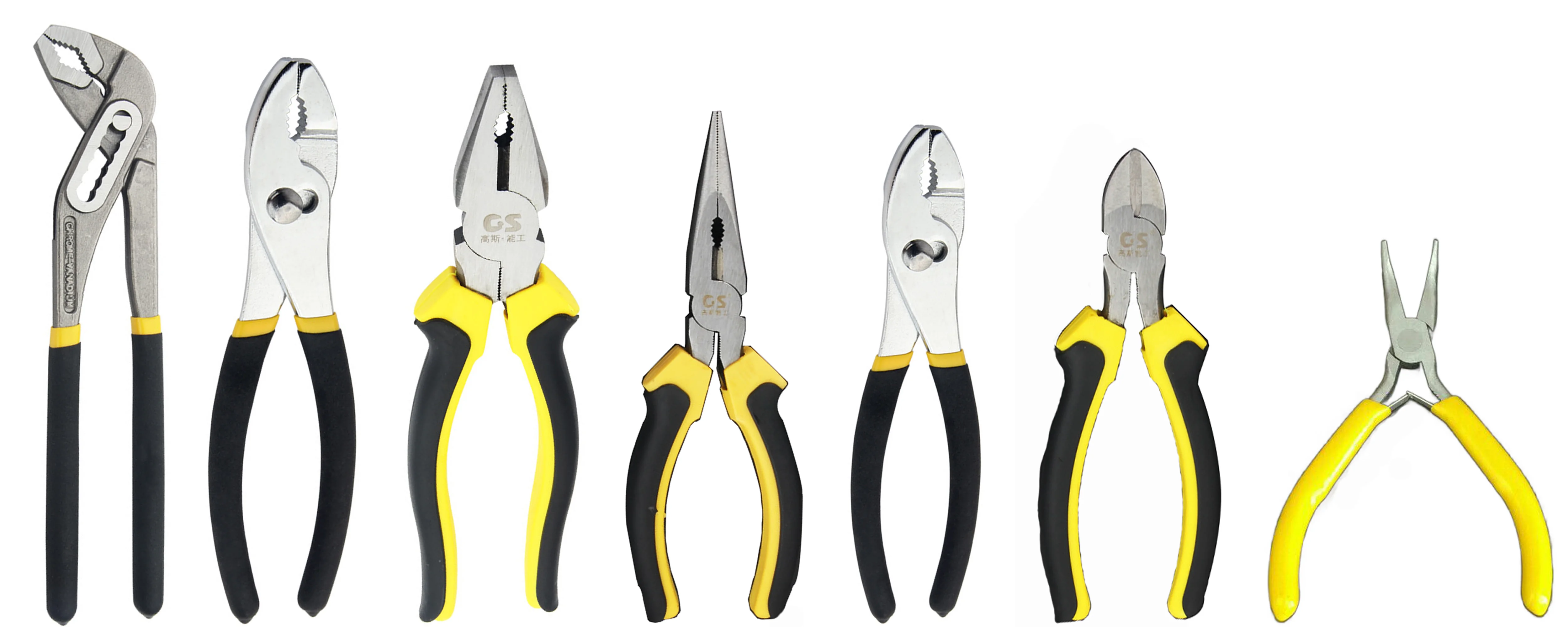 ProfessionalHandToolSet7pcsPliersLinesmanPliersSlipJoint