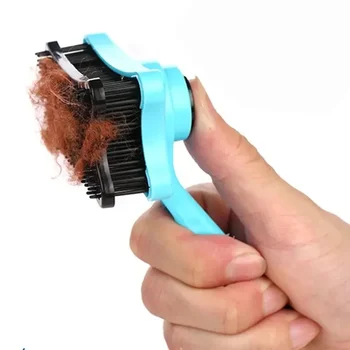 Pet Hair Removal Comb Dog Brush Self Cleaning Remove Hairs Slicker Comb for Cat Wool Brush Hair Remover Pets Cat Accessories 1