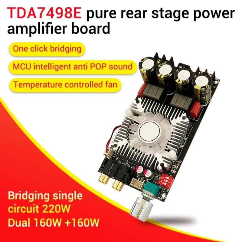 

Audios Amplifier Modules 2 Channel 2x160W Digital Amplifier Board