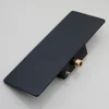 KEMAIDI Matte Black Bathtub Faucet Waterfall Spout Wall Mounted Bath Washbasin Faucets Bathroom Basin Sink Solid Brass Mixer Tap 5