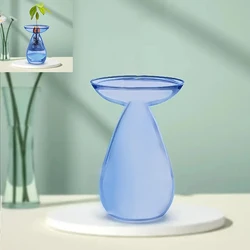 Vibrant Transparent Glass Hydroponic Vase (A5)