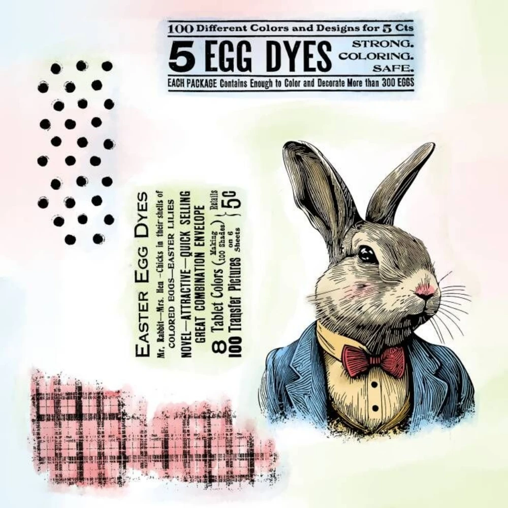 

New Easter Rabbit Clear Stamps Metal Cutting Dies For DIY Scrapbooking Photo Album Craft Decorat Paper Card Template Handcraft