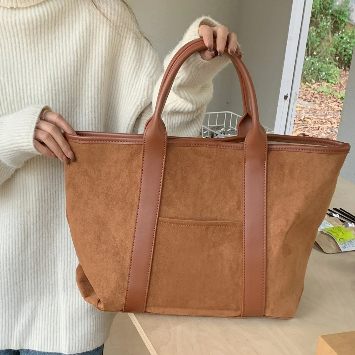 Woodstreetphilly Leather Tote Borse In Pelle Tote Bags Vintage