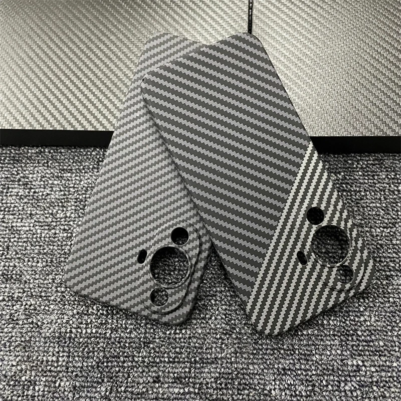 Carbon Fiber Texture Matte Hard Cover – Slim & Durable Protection