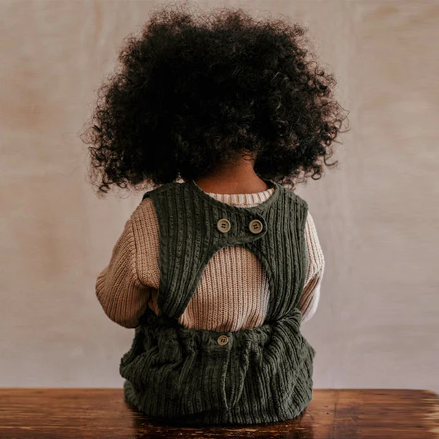 Salopette Bébé En Velours Côtelé - Combinaison Sans Manches Avec Ours - Taille 0-3 Ans - Couleur Beige, Marron, Rose - 7