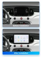 2Din Auto radio za Fiat 500 2016 - 2019 2