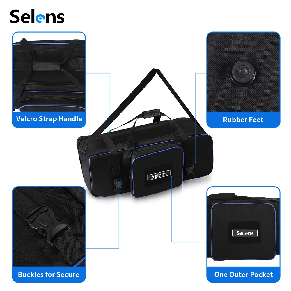 Description Picture 4 of itemSelens Photography Equipment Padded Zipper Bag for Light Stands Umbrellas tripod waterproof fotografia carry Camera bag 카메라 가방