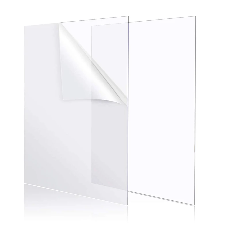 Clear Acrylic Sheet - Multiple Thickness Options Available