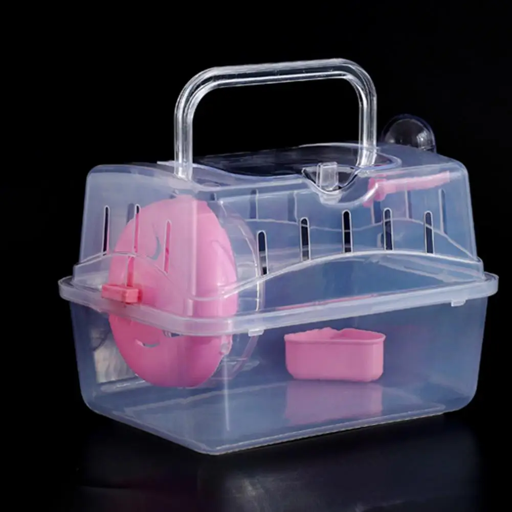 Small Pet Crate Compact Universal Bird Carrier Rabbit Hamster Outdoor Pet Carrying Box for Hedgehog pet carrier