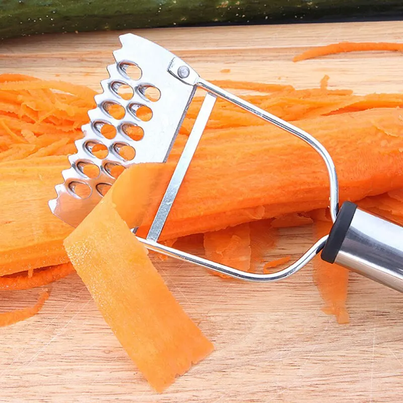 Fruit Vegetable Peeler Single Stainless Steel Peeler Multifunctional Shredder Home Kitchen Accessories
