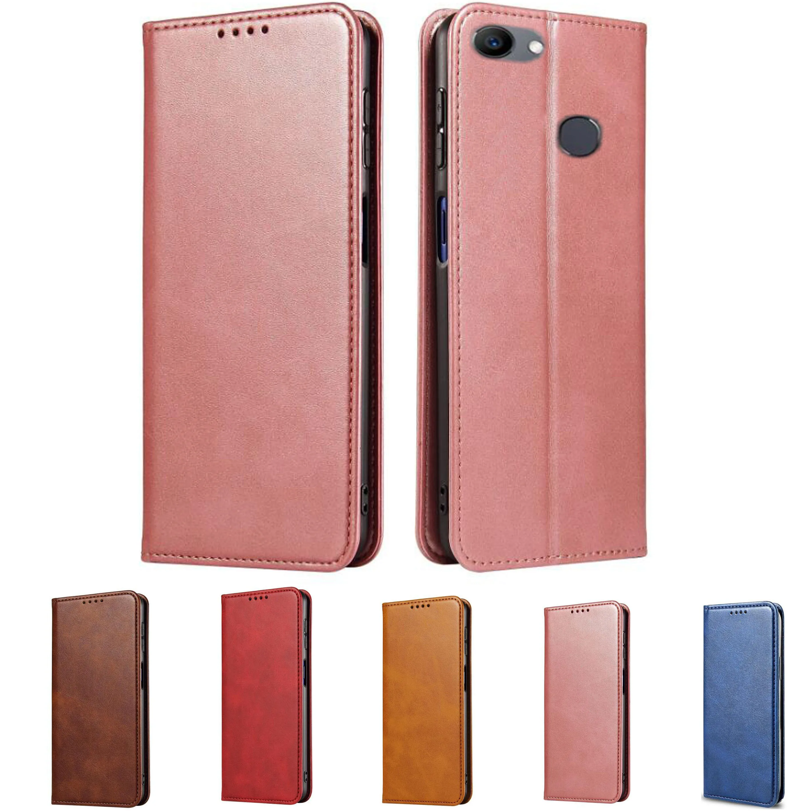 Elegant Wallet Leather Phone Case - Stylish Protective Cover in Versatile Design