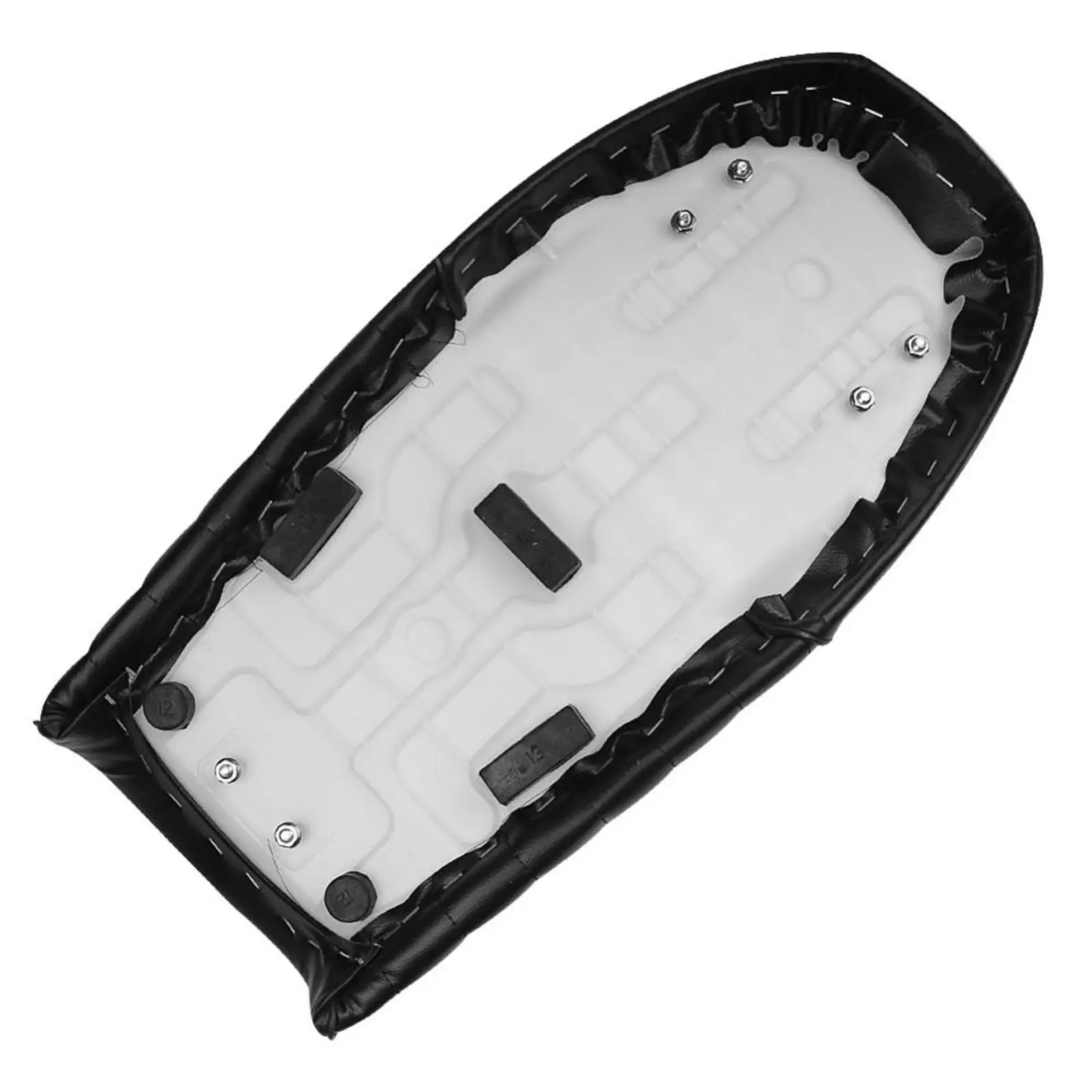 Durable Motorcycle Flat Brat Seat Saddle Cushion fits Cafe Racer Universal
