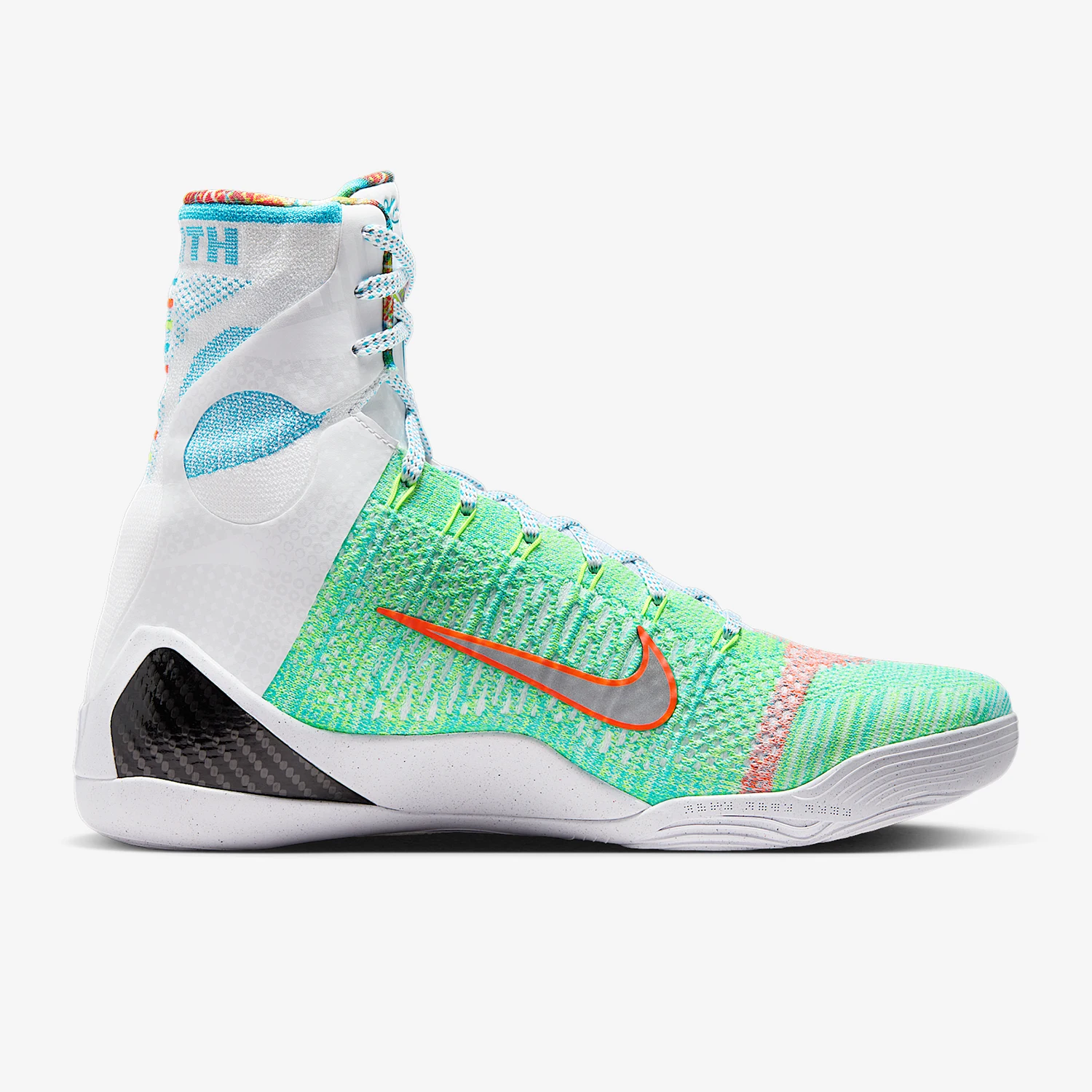 Nike genuine Kobe 9 men's fashionable high top training durable basketball shoes FZ7335-101 view 3