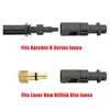 Pressure Washer Adaptors Bayonet Fitting Adapter for Lavor Bosch to Karcher K Series Conversion Adaptor Coupling Connector 2