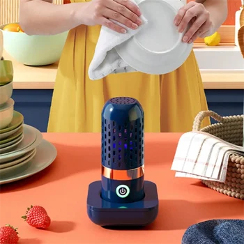 Wireless Fruit Vegetable Washing Machine Protable Capsule Shape Fruit Food Purifier Kitchen Automatic Vegetable Washing Machine 3