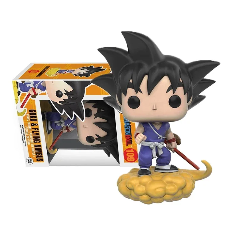 thumbnail image 5 of FUNKO POP Anime Dragon Ball Z TRUNKS #107 GOKU #109 KRILLIN #110 MAJIN BUU #111 Figura de acción Juguetes Colección Muñecas Regalos, 5 of 5