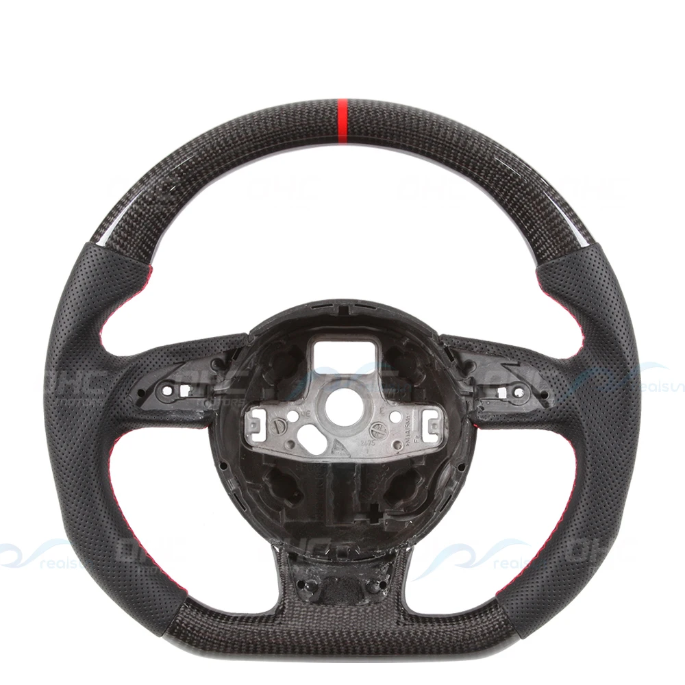 

Top quality 100%Real Carbon Fiber Steering Wheel Fashion durable