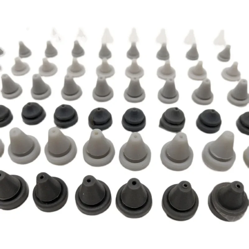 Shower Head Hose 100pcs/bag Silicone Shower Head Tool Equipment Water Sprinkler Top Spray Accessorie Parts Silicone Dispens Granules Bathroom shower head hose