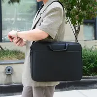 Large Capacity Laptop Bag Shockproof Protective Laptop Case 15.6 17 inch Strap Carrying for Lenovo/HP/Dell/Asus/Samsung - Image 3