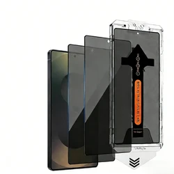 Premium Tempered Privacy Glass Screen Protector with Auto Dust Elimination and Bubble - Free Installation, 2 - Pack - Galaxy S26+ (2 Pack)