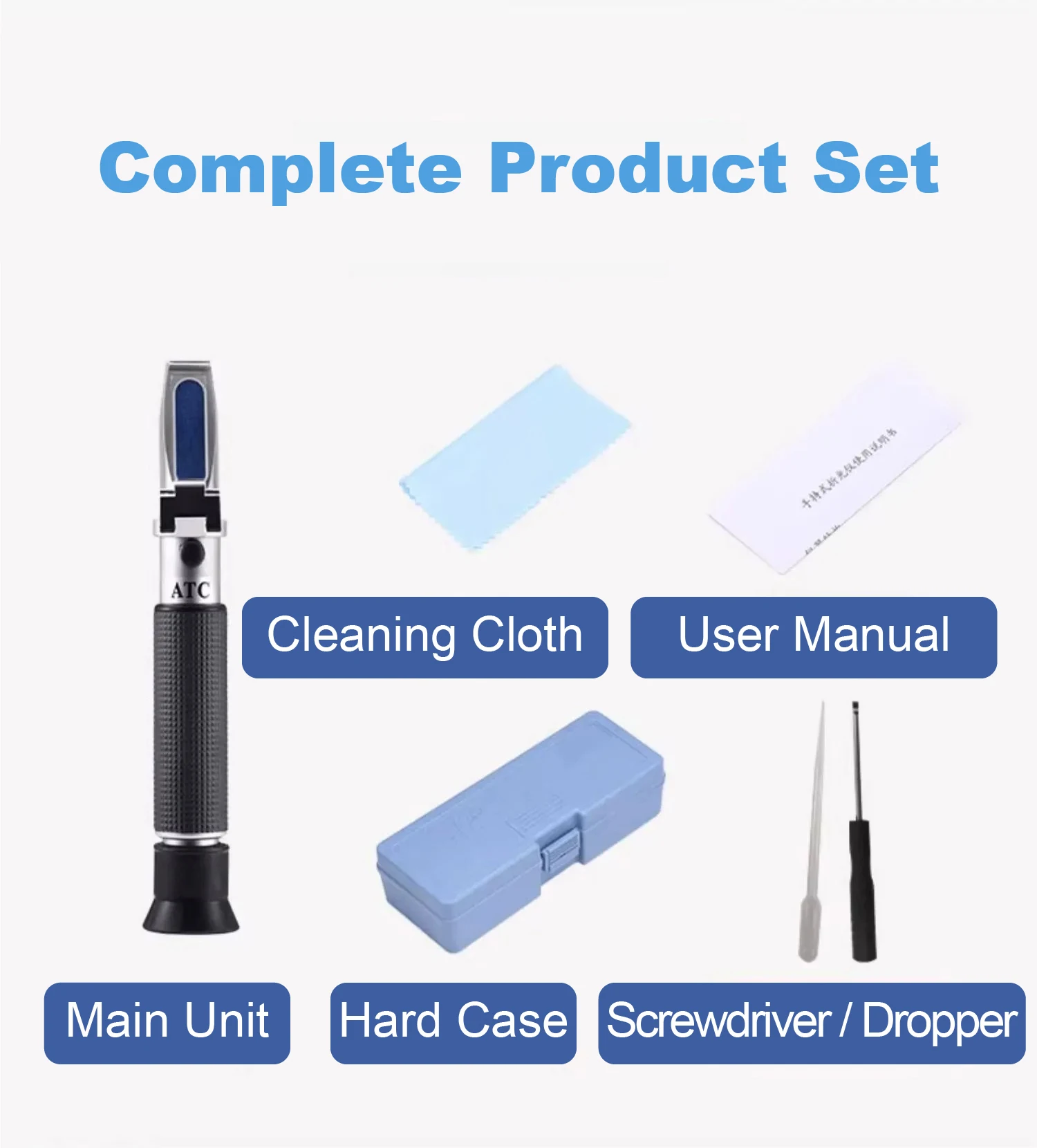 ATC Digital Salinity 0-28% 0-100‰ Meter Aquarium Tester Seawater Refractometer S