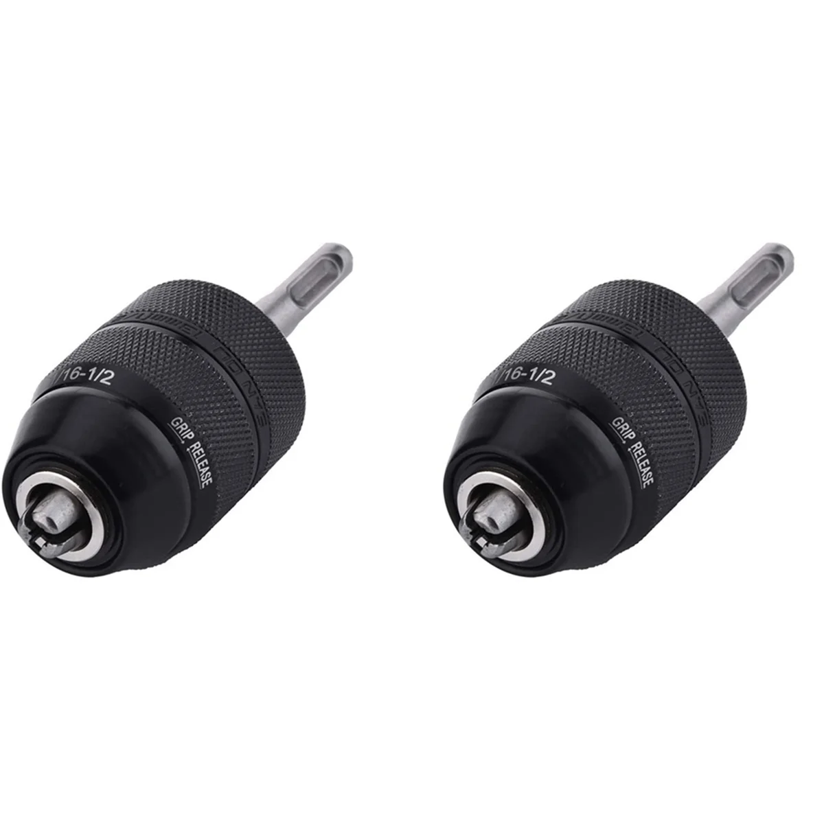 

2pc 2-13MM Keyless Drill Chuck with SDS Plus Adaptor,1/2-20UNF Impact Drilling Chuck Change Adapter Converter Tool