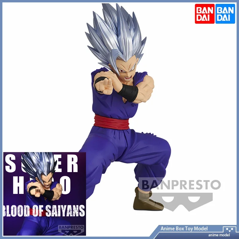 

[In Stock] Bandai LCFUN Banpresto Figure Blood Of Saiyans Specialxiv Dragon Ball Super: Super Hero 13cm PVC Action Anime Model