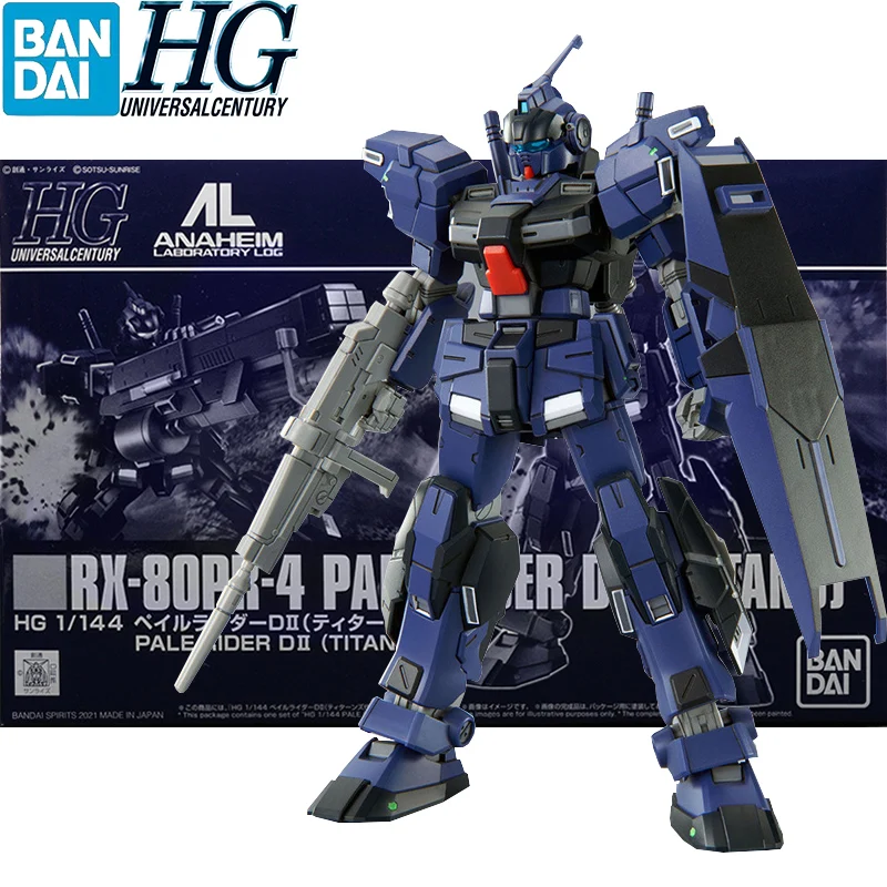 

In Stock BANDAI HGUC HG 1/144 PB LIMITED RX-80PR PALE RIDER D2 Assembly Models Ver. Anime Action Figures Model Collection Toy