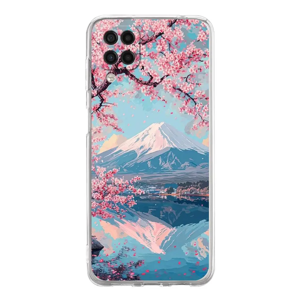 Japan Mount Fuji Cherry Blossom Phone Case Cover