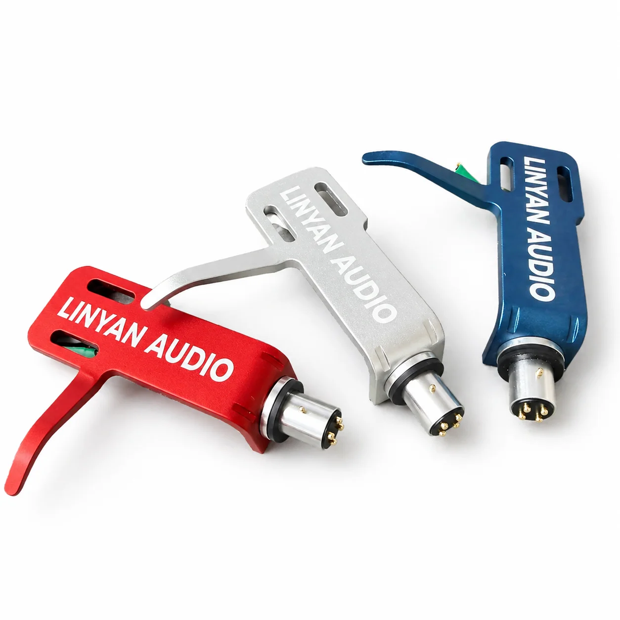 SME 범용 알루미늄 헤드쉘 10g, 8mm 크롬 4핀 커넥터(비닐 턴테이블 카트리지 마운트용)