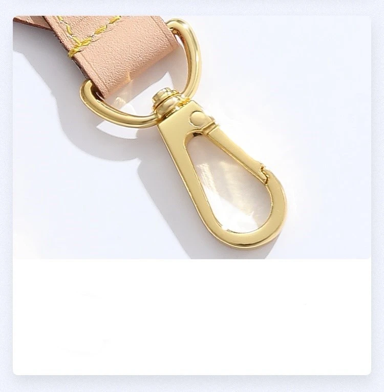 Decompression Cowhide Wide Shoulder Strap For LV Neverfull Handbag Bucket Armpit Bag Straps DIY Modification Accessories