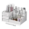 Ouxin drawer style makeup box, dormitory organizer, storage rack, skincare products, dressing table, desktop storage box 6