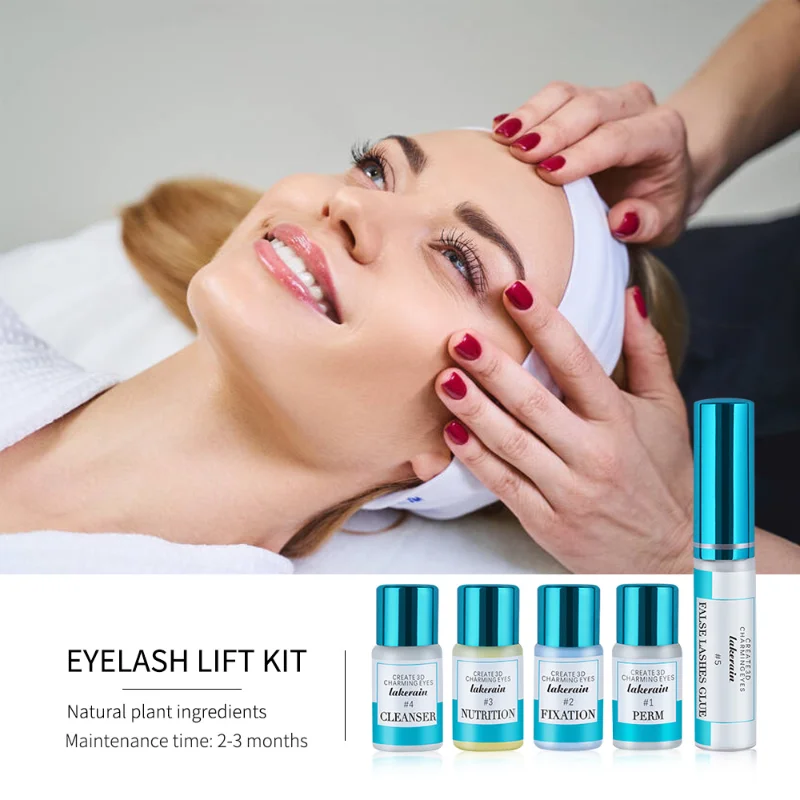 

Mini Eyelashes Eyelash Perm Kit Eyelash Extension Lifting Kit with Stick Glue Eyelash Growth Essence Lifting Curler Tool