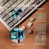 RT100 Mechanical Keyboard, Retro Gaming Keyboard, with Display Screen, BT5.0/2.4G/USB-C 97 Keys Gasket Custom Keyboard 4