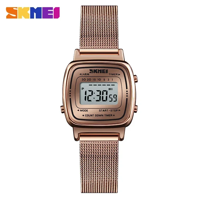 Women's Luxury Waterproof Digital Sport Watch - Stylish Small Dial Design