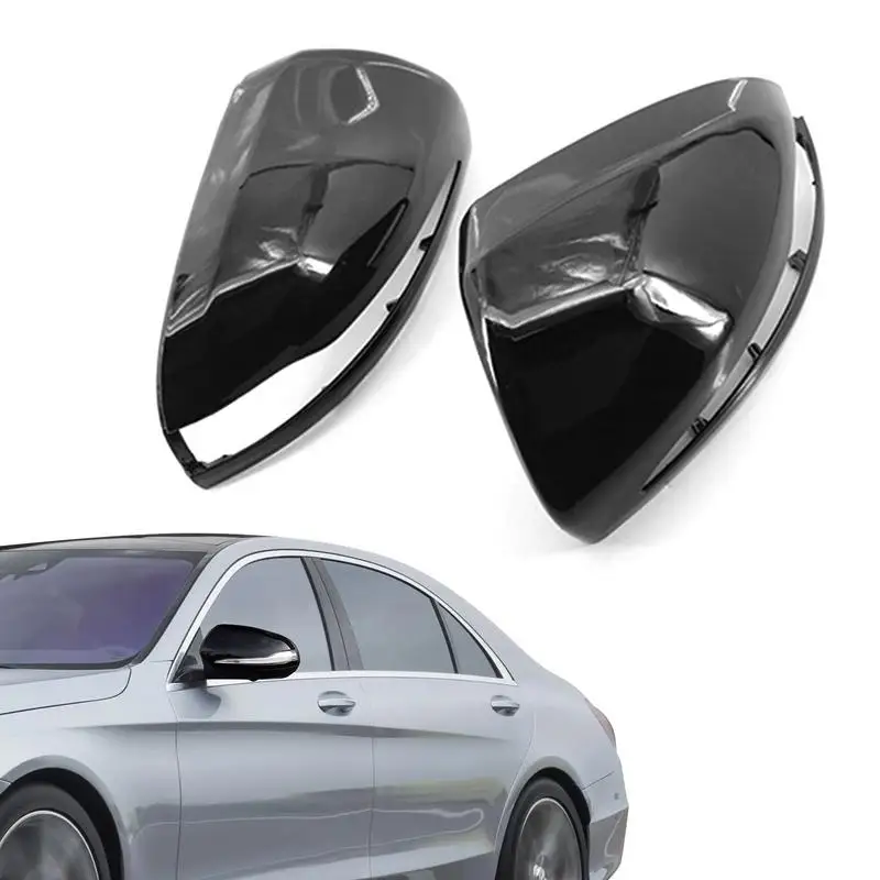 

Car Styling For MercedesBen C W205 E W213 S Class W222Auto Sticker Rearview Mirror Frame Door Mirror Cover Trim Accessories