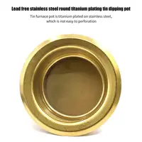 Lead-free Solder Melting Pot Lightweight Tin Pot Sturdy Rust-resistant Reusable Soldering Tin Pot 2