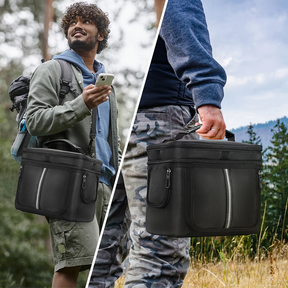 Power Station Travel Bag with Handle Power Station Storage Case Protective Pouch for BLUETTI Solar Generator EB3A 268Wh LiFePO4