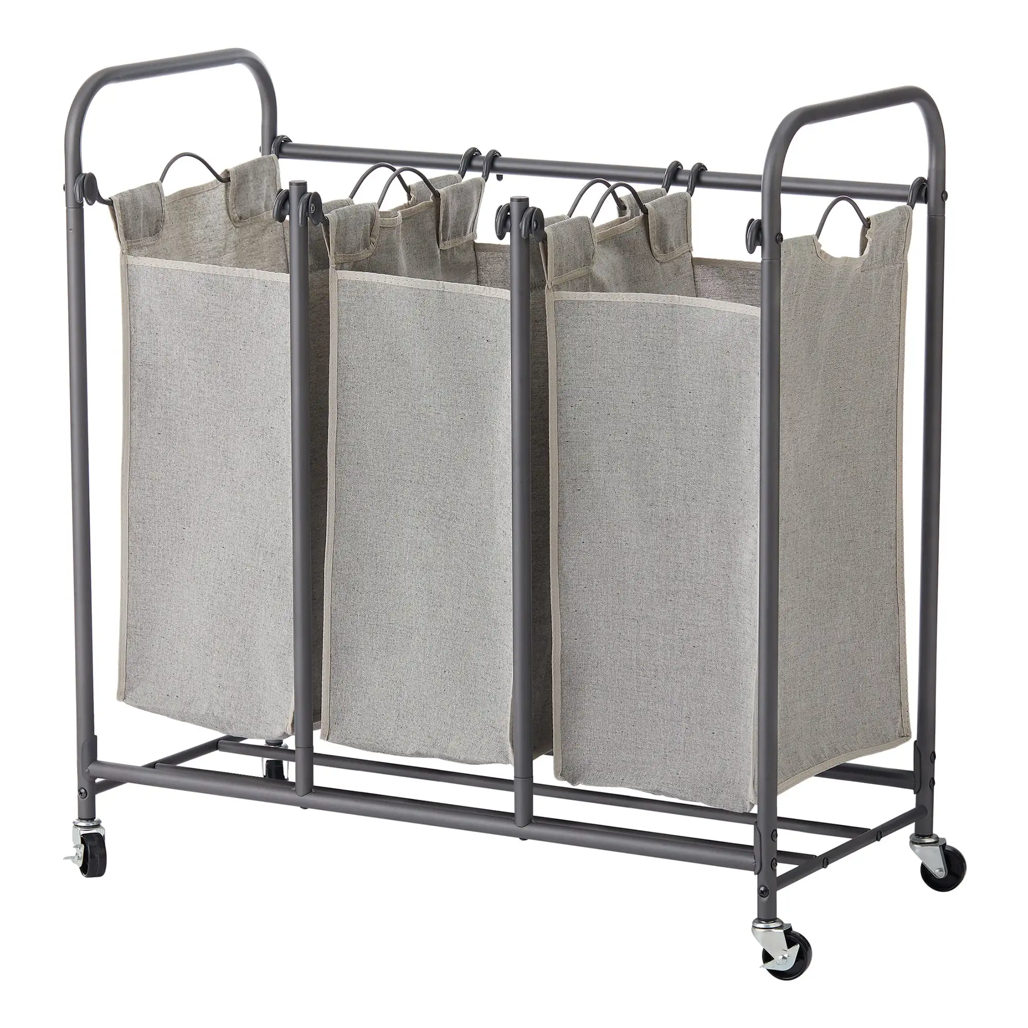 

Better Homes & Gardens Oversized 3 Bag Wheeled Laundry Sorter