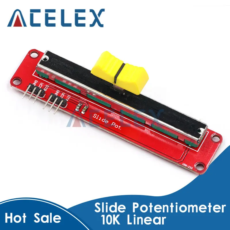 Potentiometer Module Arduino 10k Potentiometer Slide Arduino 10k