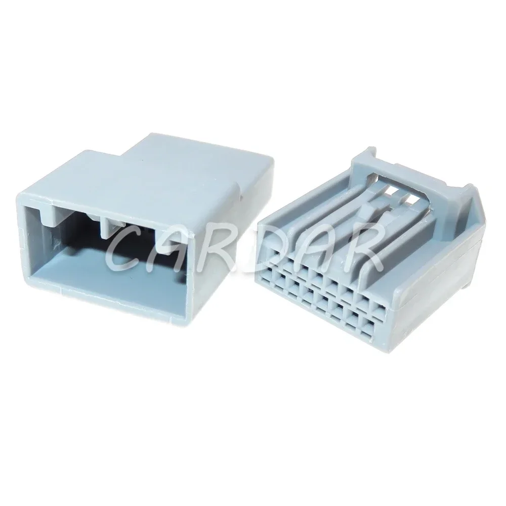

1 Set 16 Pin MX34016SF1 MX34016PF1 Automotive Socket Wire Connector Grey Auto Cable Plug For Honda