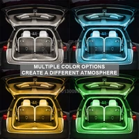 12V LED Car Trunk Light RGB APP Control Multi-mode Interior Atmosphere Light 5M  Flexible Waterproof Light Bar Car Accessories - Image 6