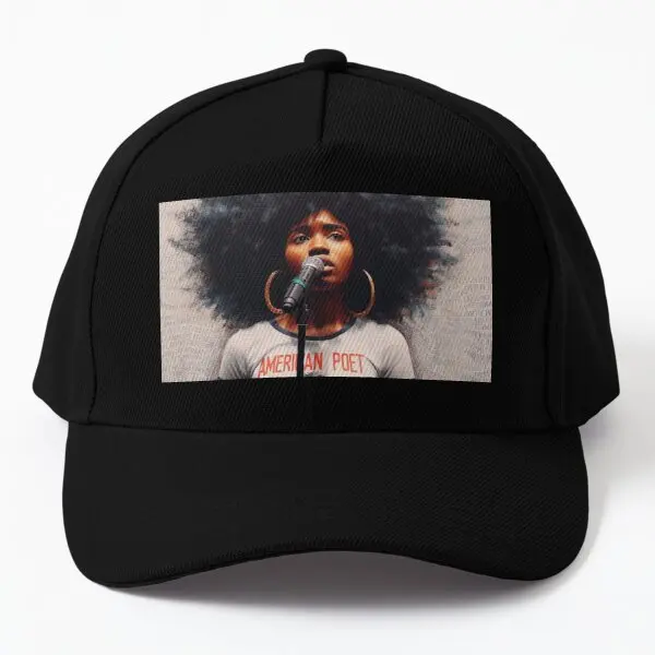 

American Poet Series 2 Baseball Cap Hat Women Printed Bonnet Spring Snapback Sun Hip Hop Outdoor Czapka Casquette Sport