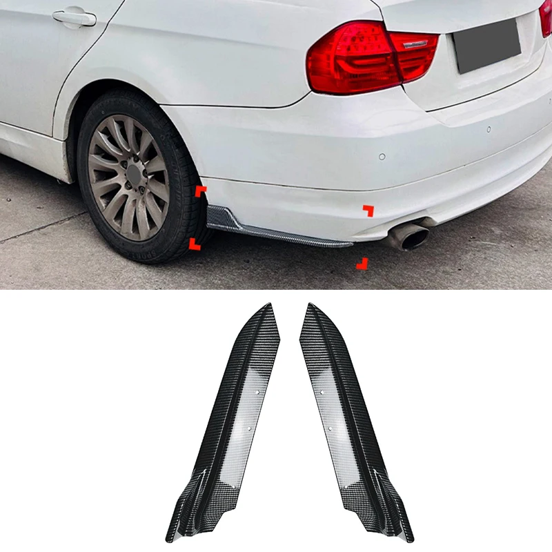 

2 шт., декоративные уголки для заднего бампера BMW 3 серии E90 2005-2012