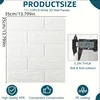 15pcs/20pcs/40pcs DIY 3D Simple Brick Pattern Wall Stickers,Thickened, Sound-proof,Waterproof,Moisture-proof 3