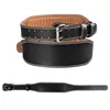 Faux Leather Weightlifting Squat Belt Gym Fitness Barbell Powerlifting Waist Support Protect Gear Training Weight Lifting Belt 5