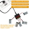 250mAH/400mAH/500mAH Lipo Battery Charger Fits For SU-27 F22 FX620 Zero P40 BF109 P51D RC Plane RC Helicopter Battery 4