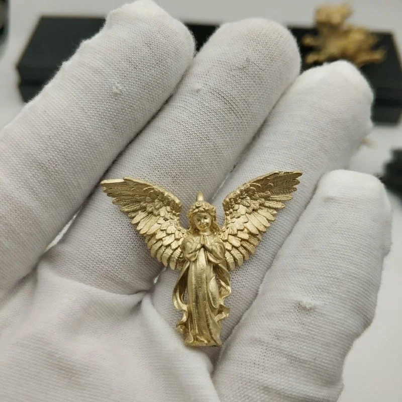 Angel Wings Guardian Little Angel Ciondolo In Rame Trendy Love God Cupido Ciondolo Artigianato In Rame